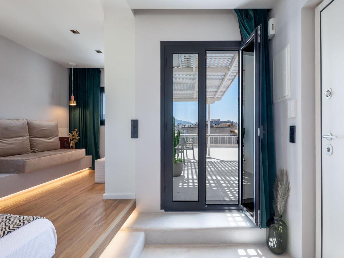 Acropol Studio Loft With Amazing View & Terrace Atena Exterior foto