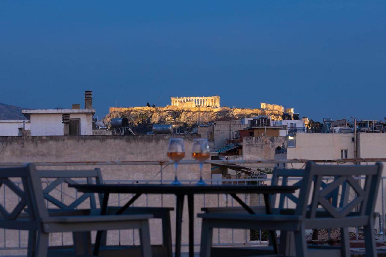 Acropol Studio Loft With Amazing View & Terrace Atena Exterior foto